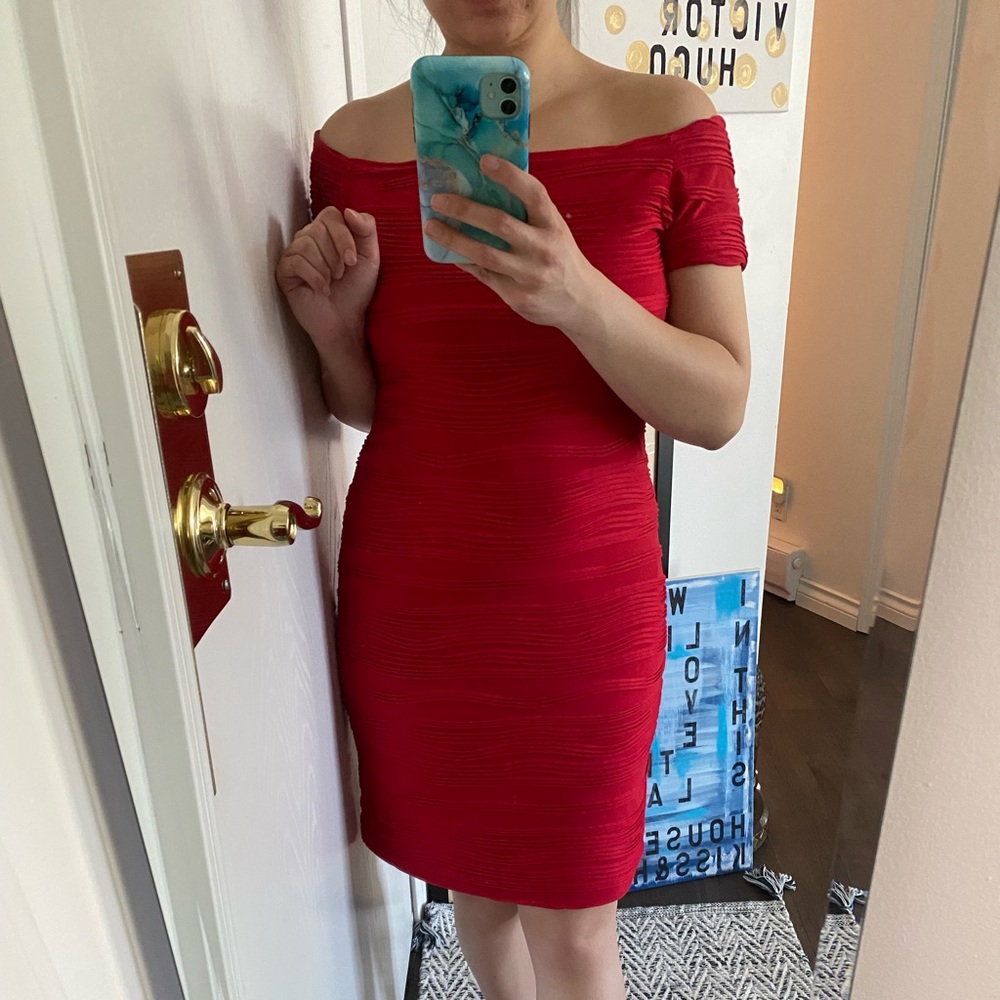 Red Cocktail Dress